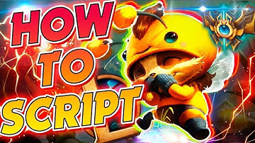 How To Script LoL 2019 - League of Legends