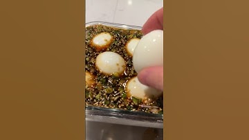 They call this drug eggs in Korea because these are so addictive!! 😳🥚🔥 Day 10 of Korean food