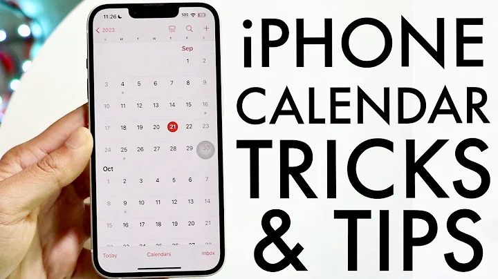 Fantastici consigli e trucchi per il calendario dell'iPhone