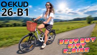 QEKUD 26-B1 - BEST BUY UNISEX CITY EBIKE - FULL TEST