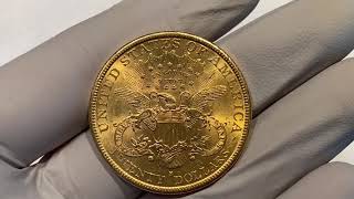 1891 $20 Liberty Gold Eagle Lot#778