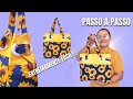 Tutorial DIY bolsa simples de montagem FÁCIL e RÁPIDO!!!