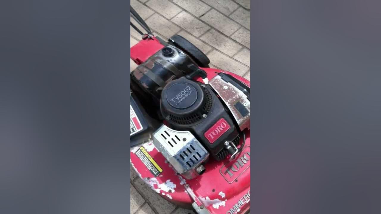 Toro Commercial push mower. 2 Cycle Suzuki TV5002 engine issue. Toro