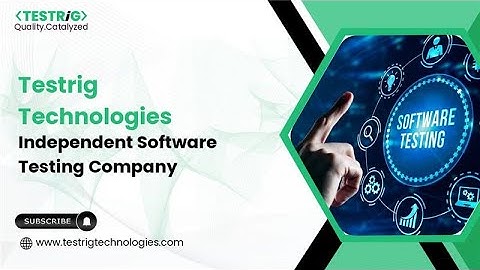 Testrig Technologies – Leading Software Testing Company | QA & Automation Services