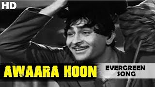 Awara Hoon - HD VIDEO | Awara | Raj Kapoor | Mukesh | Shankar Jaikishan | Ultimate Raj Kapoor Songs Resimi