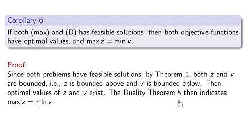 V4-09. Linear Programming. The Duality Theorem. part 3.