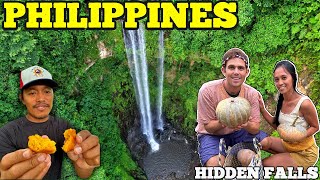 PHILIPPINES HIDDEN WATERFALLS - Filipina Squash Surprise! (BecomingFilipino Davao)