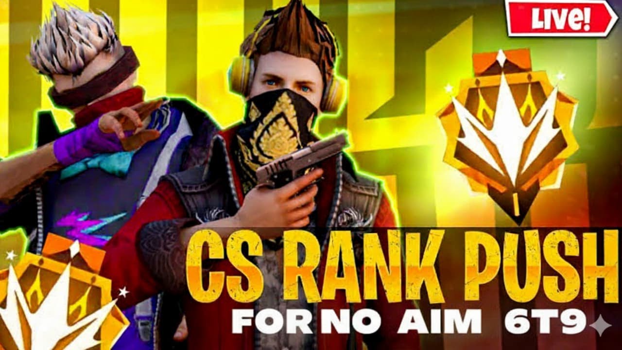 New Season. CS RANK PUSH. Road to Grandmaster. Garena Free Fire # ...