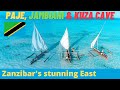 Stunning Zanzibar East Coast in 4K. Paje, Jambiani, The Rock Restaurant and Kuza Cave.