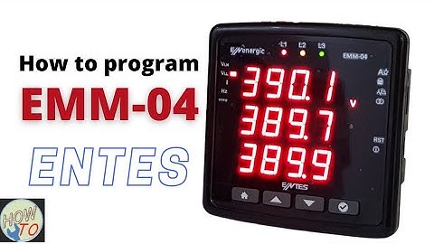 How to program EMM-04? ENTES
