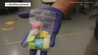 VERIFY| What to know about rainbow fentanyl pills, powder