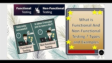 What is Functional and Non-Functional Software Testing | Types and Examples