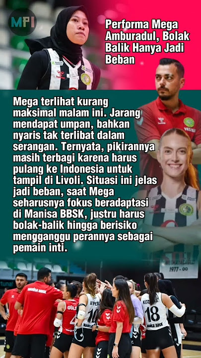 Megawati Hangesti Bolak-Balik Turki–Indonesia, Performanya Jadi Taruhan #proliga #shorts #vleague