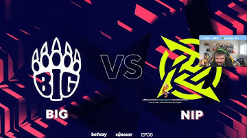 BiG vs NiP - MAPA 01 (Overpass) - BLAST Premier Spring Groups 2021 | GAULES - CSGO
