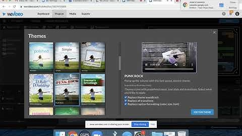WeVideo Themes