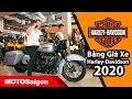 Bảng giá xe Harley-Davidson 2020 soi chi tiết đánh giá ngoại hình