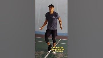 Beginner jump rope tricks that you should learn! #ytshorts #jumprope #jumpropetips
