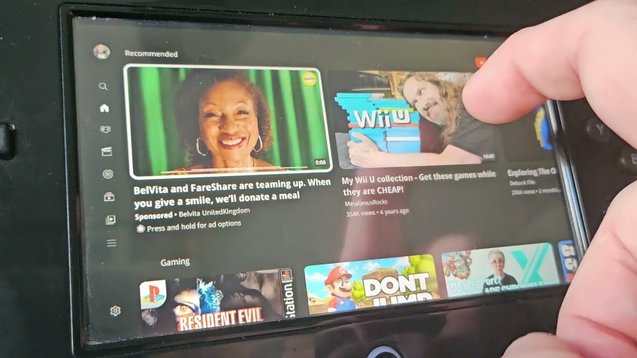Wii U YouTube App Works Again