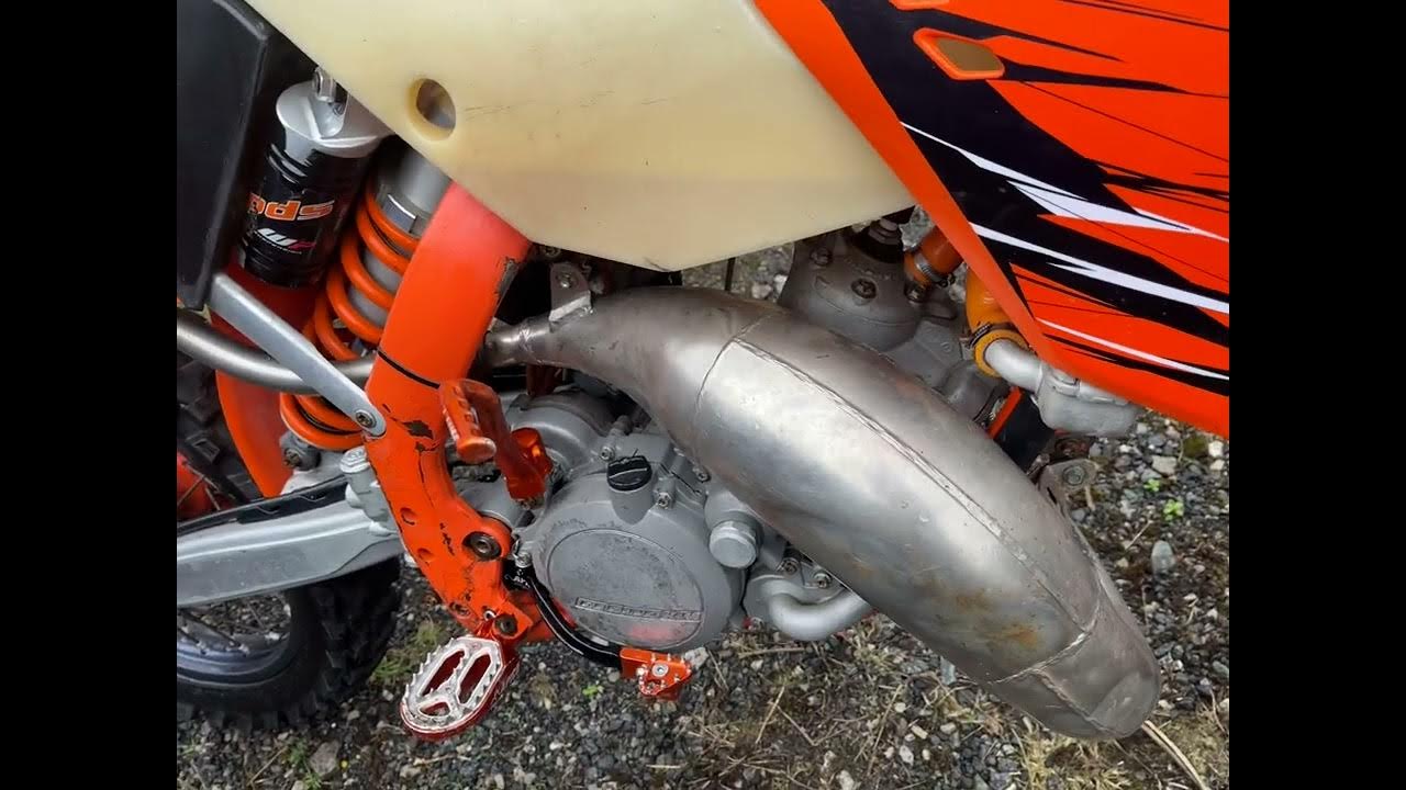 Ktm exc 125 engine noise YouTube