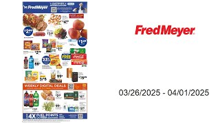 Fred Meyer Weekly Ad - Circular - 03/26/2025 - 04/01/2025