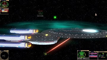 Swansea Class vs Klingon K17 Duo | KM | Star Trek Bridge Commander