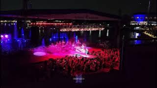 Joey Fatone and Chris Kirkpatrick perform NSYNC hits and a Backstreet Boys Cover at Seaworld, ORL