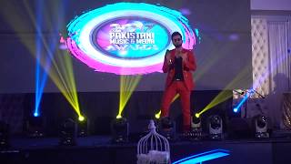 Falak Shabir Performing at the Pakistani Music & Media Awards 2017