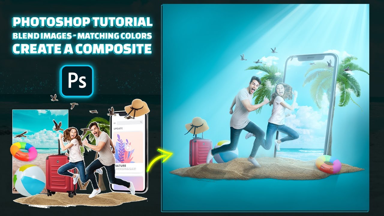 How To Design Professional Social Media Post | Photoshop Tutorial - YouTube