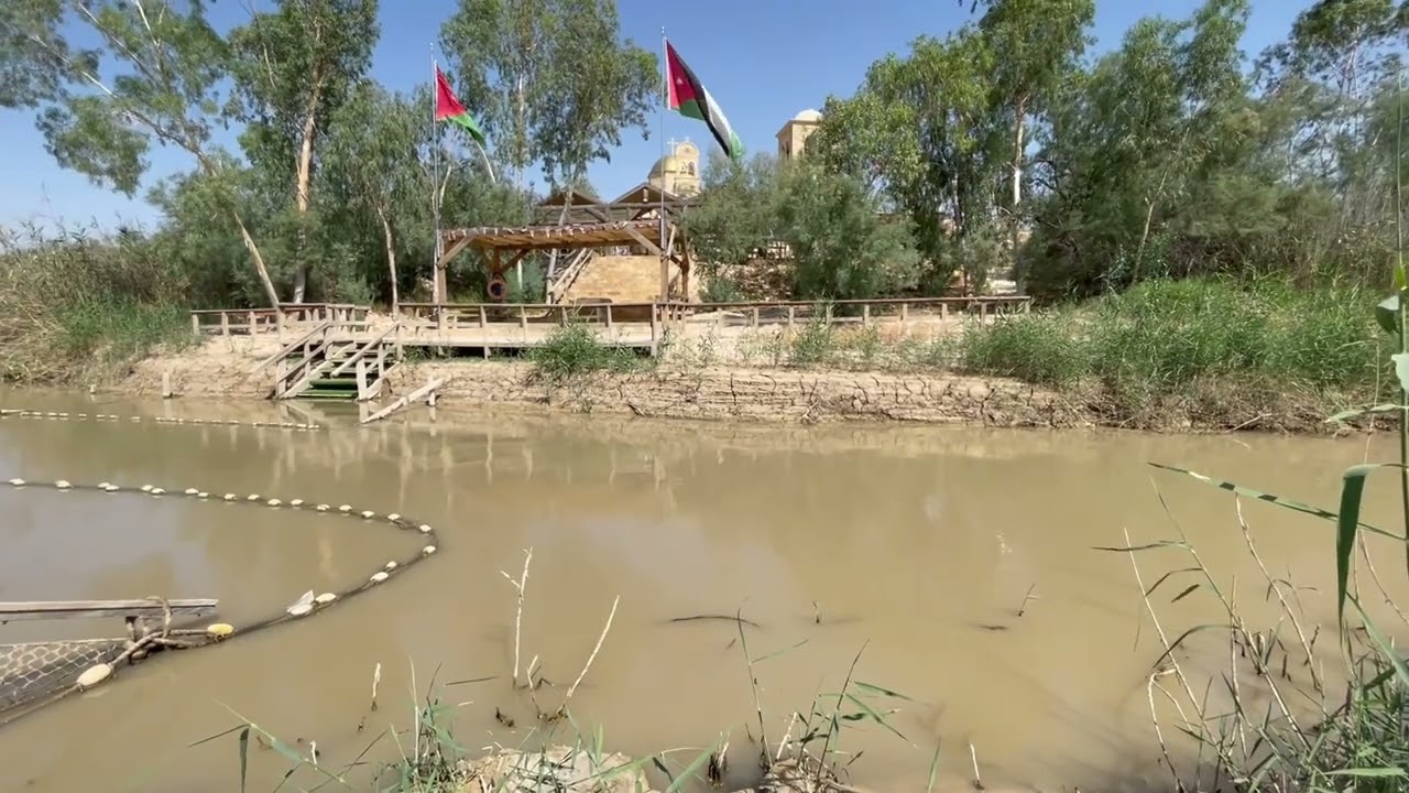 [Vídeo 78] Desierto de Judea: El Río Jordán, donde Juan bautizaba en Betábara