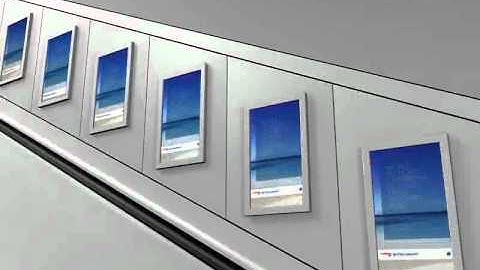 BA Caribbean - Digital Escalator Panels in London Tube Stations
