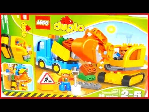 Videos For Kids: Lego Duplo Children's Toy Trucks Videos! LEGO Unboxing Videos Lego Toys