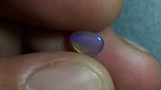 0.5ct crystal opal 7mm x 5mm x 2mm