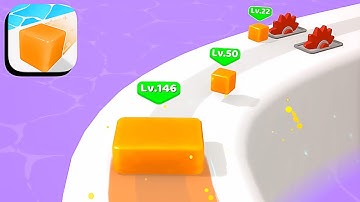 Level Up Jelly ​- All Levels Gameplay Android,ios (Levels 1-3)