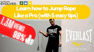 Learn how to Jump Rope like a Pro (with 5 simple tips)