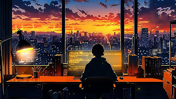 Sunset Coding Session 💻 Chillstep for Deep Focus