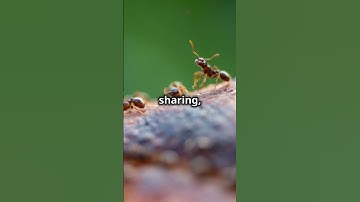 How Do Ants Talk? The Secret Language of Ants! 🐜✨#Ants #InsectFacts #ScienceForKids #Nature #FunFact