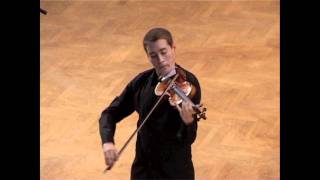 J. S. Bach: Sonata for solo violin in C Major, 4th mov.: Allegro assai (Kristóf Baráti)