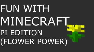 Fun with the Minecraft Pi Edition API