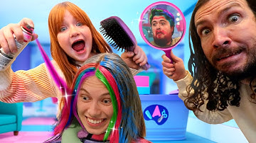 ADLEY starts a SPACESTATiON SALON!!  Free Hair Style and Fashion Makeover for crew! Adley