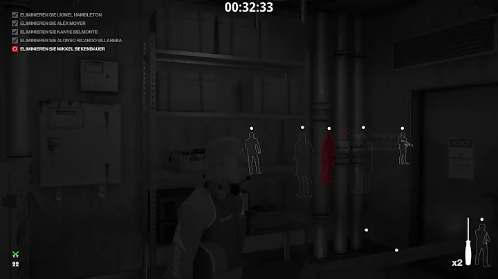 Hitman3 Vorgestellte "Knockout!"..