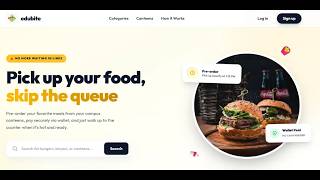 EduBite: AI-Powered Campus Food Marketplace | Full-Stack FYP Demo (React, Node, Python AI) screenshot 4