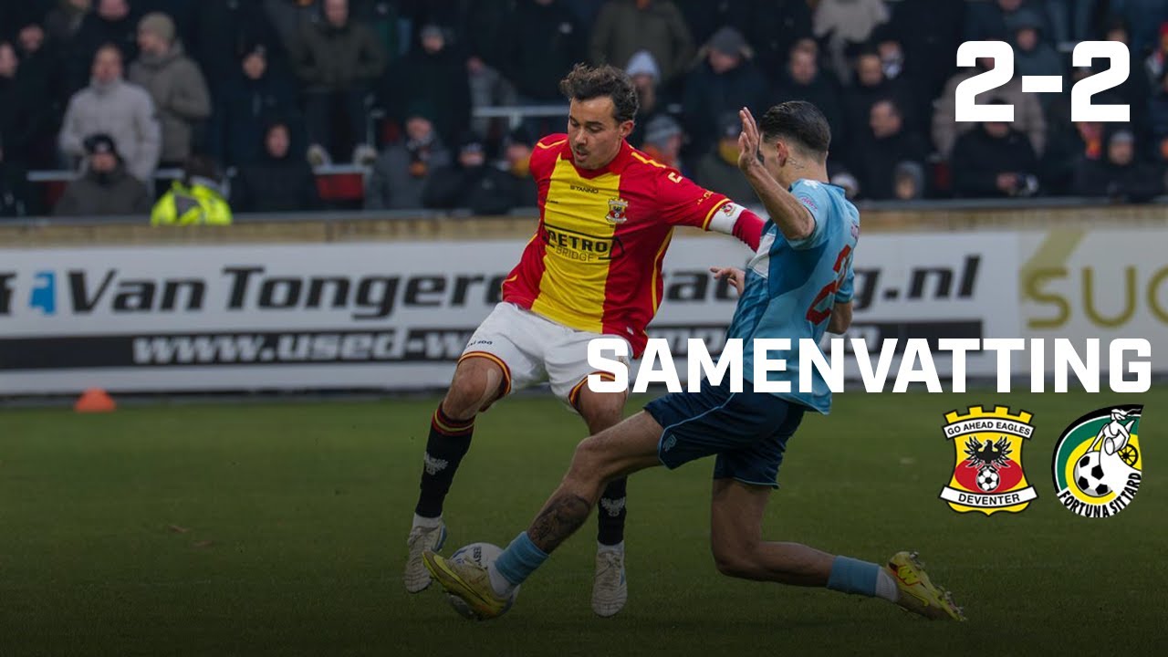 ⚽ Gelijkspel bij seizoenshervatting | Samenvatting Go Ahead Eagles - Fortuna Sittard