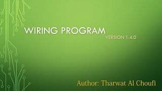 Wiring AutoLISP Program 1.4.0