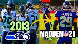 I Put The 2013 LOB Seattle Seahawks In Todays NFL