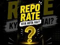 🤫Repo Rate Explained Like Never Before😳⚡#rbi#banking #bankexam#banking#bankbalance#viralshorts#study