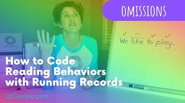 LEARN HOW TO CODE RUNNING RECORDS - omissions