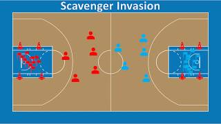 Scavenger Invasion - Physical Education Game