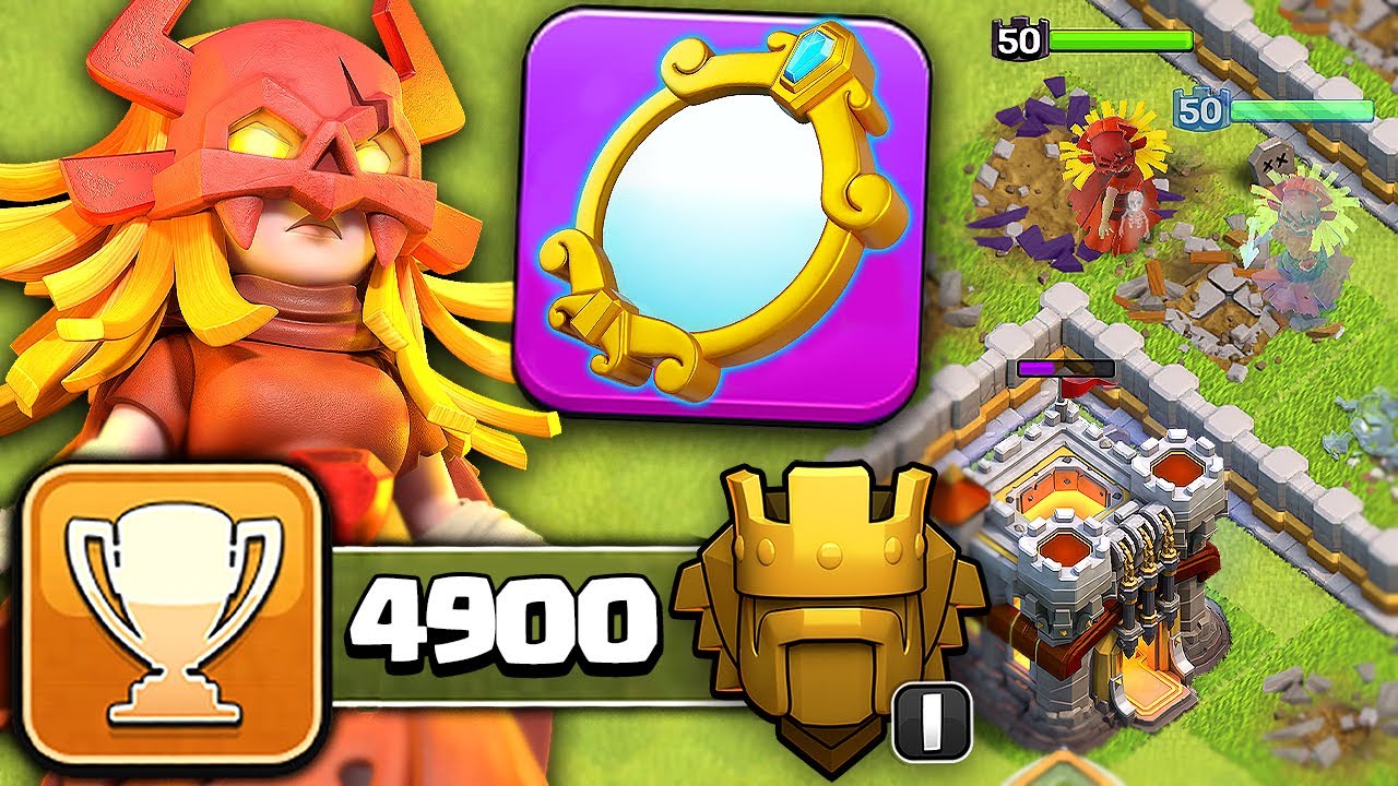 TH11 Trophy Pushing with Magic Mirror | Clash of Clans