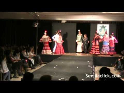 Moda flamenca de Piluca More 2012 sevilla fc