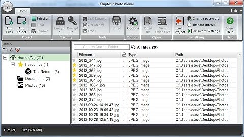 encrypting library files
